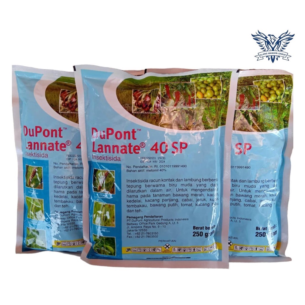 Dupont Lannate Biru 40 SP 250 Gram Insektisida