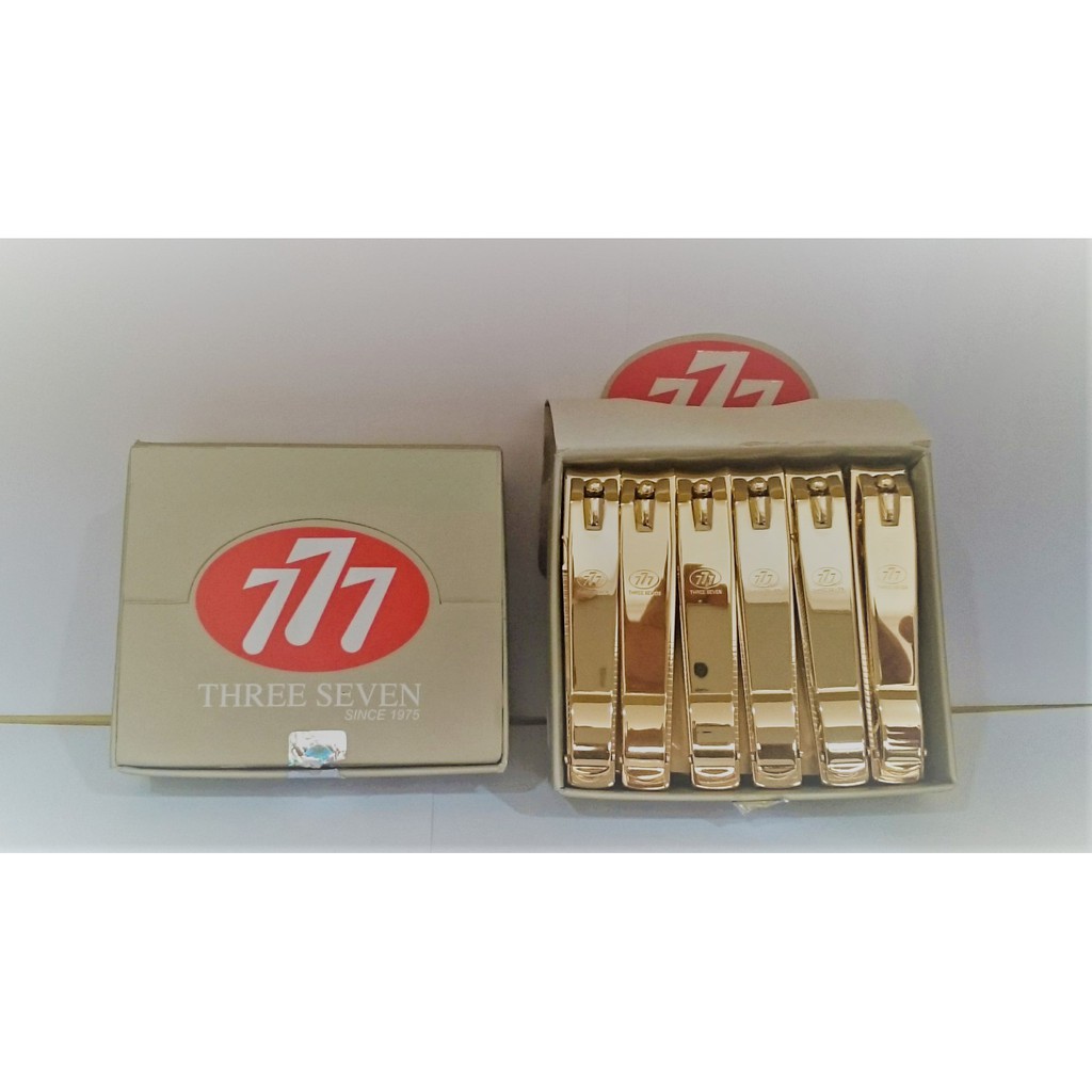 Gunting Kuku 777 Original Made in Korea Gunting 777 Gold Potong Kuku Tajam Stainless Nail Clipper