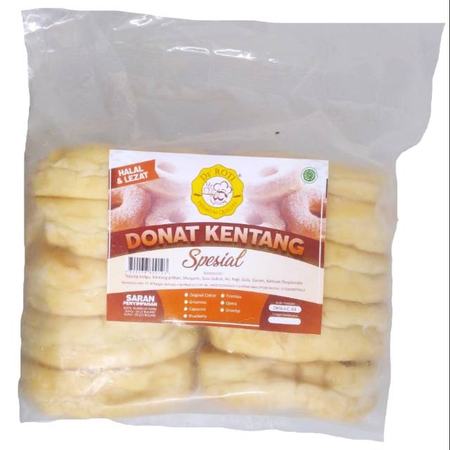 

DONAT KENTANG ISI 10pcs | Gosend Bandung