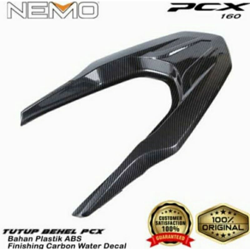 Cover tutup behel NEW PCX 160 2021 carbon nemo