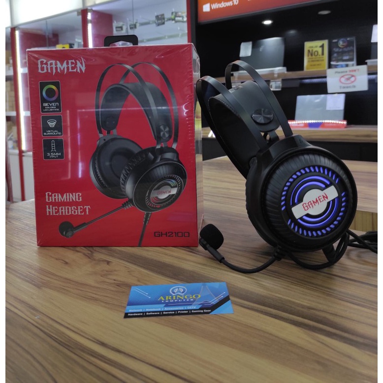 Headset GAMEN GH2100 BLACK