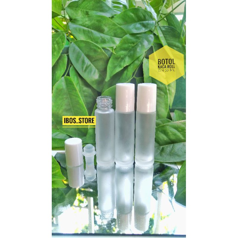 Botol Kaca Roll On 10ml Frosted