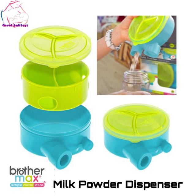 BROTHER MAX MILK POWDER DISPENSER - WADAH SUSU FORMULA