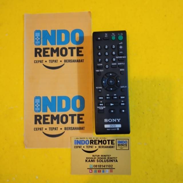 REMOTE DVD SONY RMT-D197P ORIGINAL