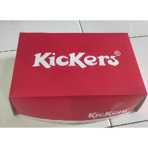 kardus/packing/box sepatu-Merah kickers