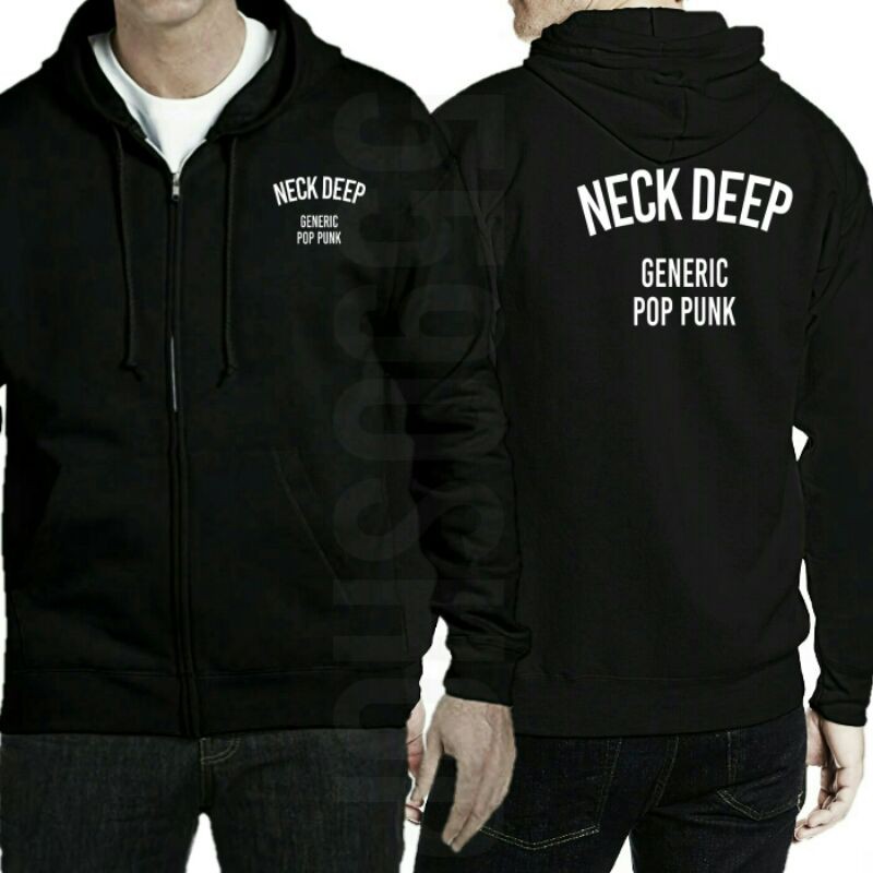 Sweater - Hoodie Zipp Up - Neck Deep