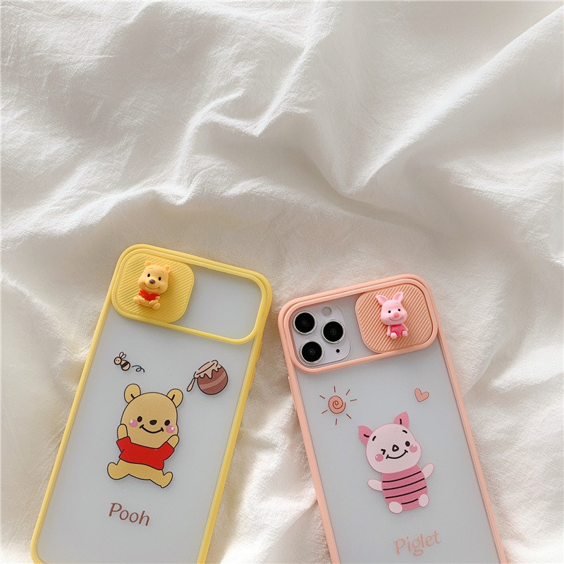 Cute Bear Hard Case Suitable For IPhone 12 Mini 12 12pro 11 11promax Xs Xr Xsmax 7 8plus 6splus 8plus