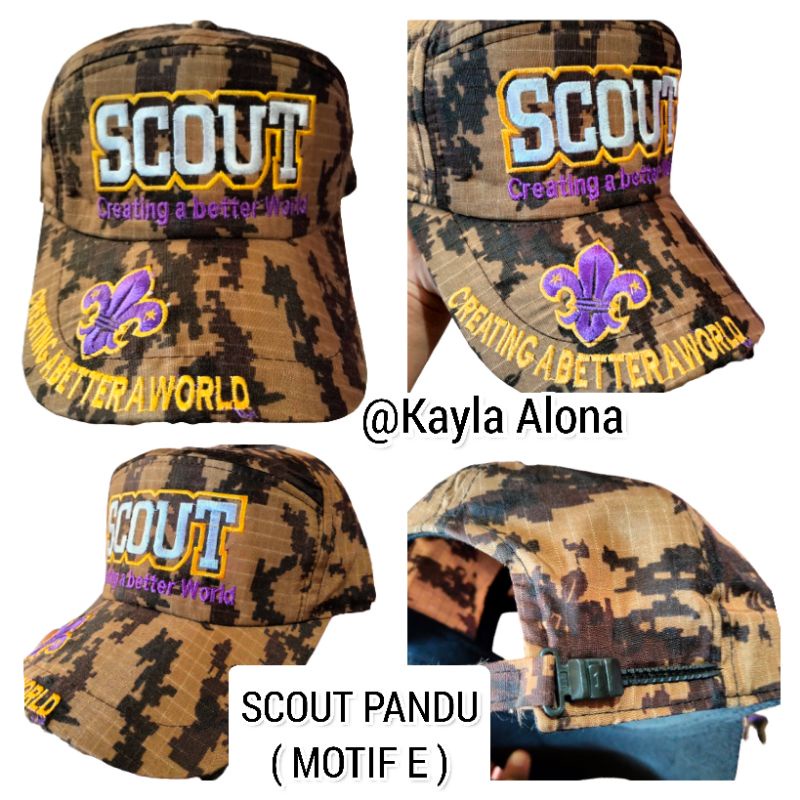 TOPI DORENG SCOUT untuk PEMBINA PRAMUKA