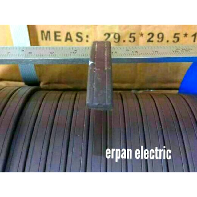 MAGNET 2 GARIS KARET PINTU KULKAS HARGA PER METER