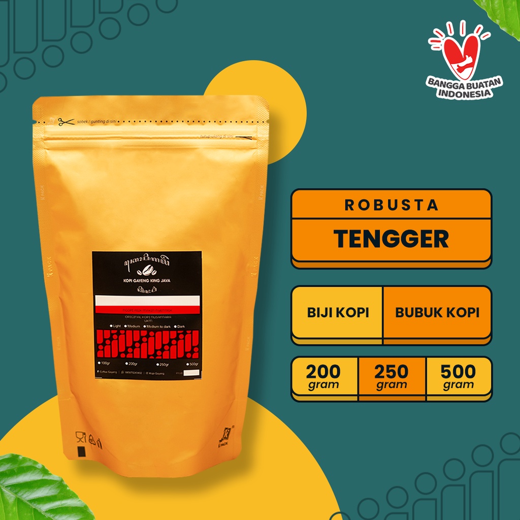 

Kopi Robusta Tengger 250gram