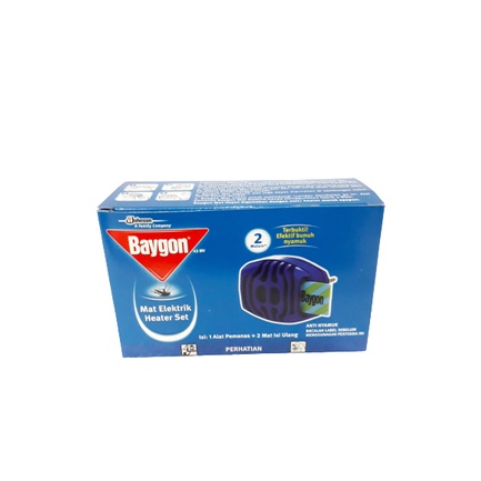 BAYGON MAT ELEKTRIK HEATER SET/centraltrenggalek