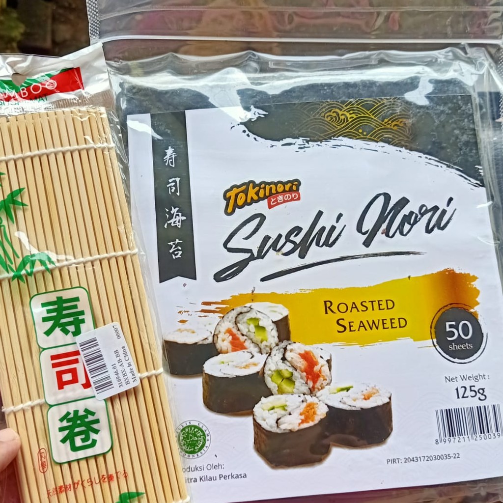

PAKET TIKAR SUSHI BAMBU+ TOKINORI 50 SHEET