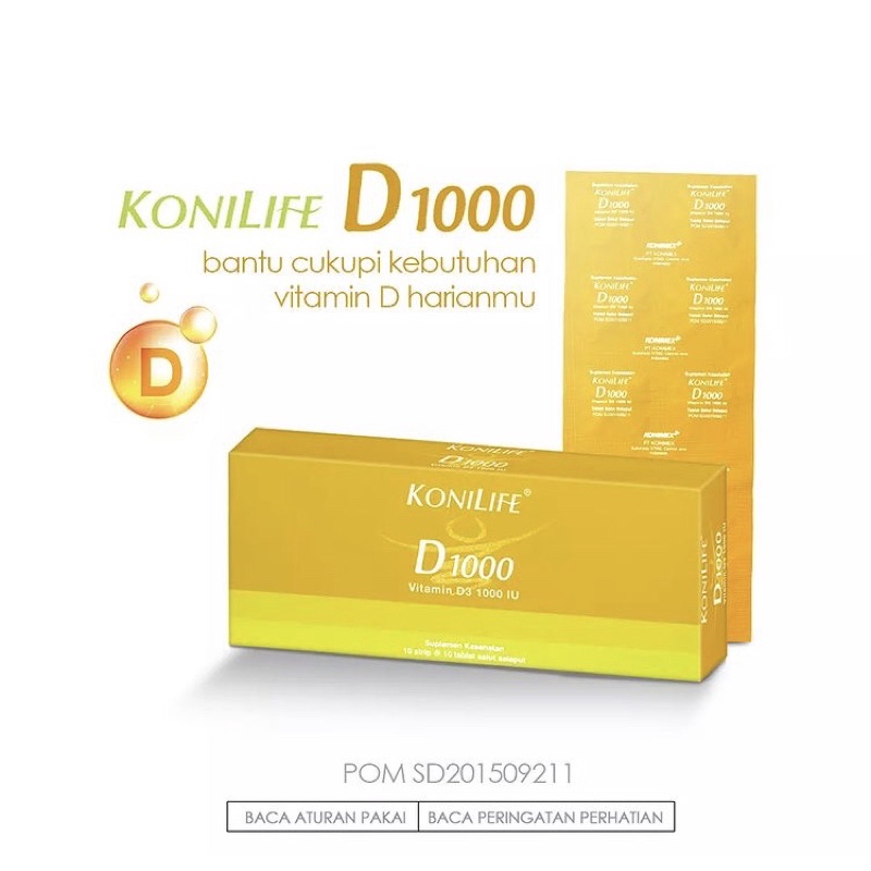 Konilife D 1000 Vitamin D3 1000