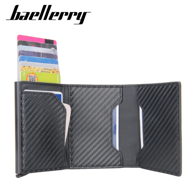 Dompet Kartu Pria Rfid Card Holder Smart Wallet Baellerry K9142