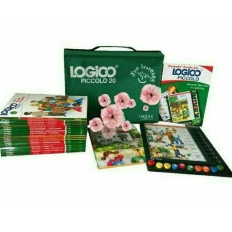 Grolier Logico Piccolo Buku Edukasi Anak Mainan Edukasi Anak