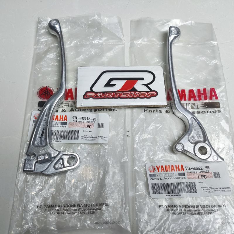 handle rem depan belakang crome mio sporty smile soul fino 110 xeon karbu ori ygp tuas hendel hendle handel kiri kanan original yamaha