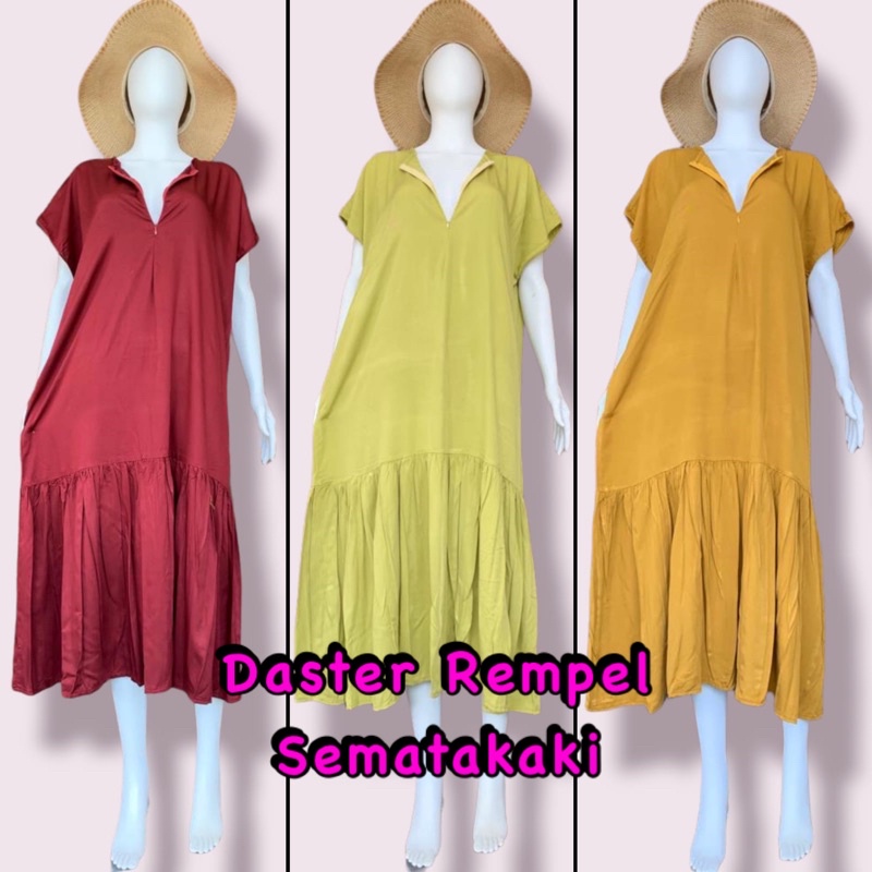 DASTER REMPEL GRAM  FASHION BUSUI SEMATAKAKI DASTER RAYON TWILL POLOS DASTER REMPEL KEKINIAN