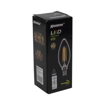 ACE Krisbow Bohlam Led Candle Filamen Dimmable 4w - Warm White SKU 10226789