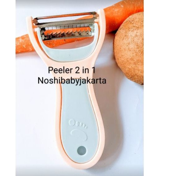 Peeler Buah Dan Sayur 2 in 1