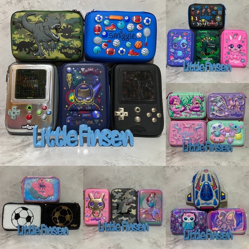 Pencil case smiggle/hard case smiggle/smiggle pencil case/kotak pensil smiggle