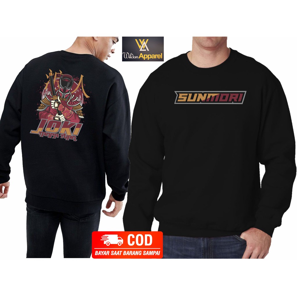 JAKET SWEATER SUNMORI JOKI TANPA TUAN BIG SIZE JUMBO