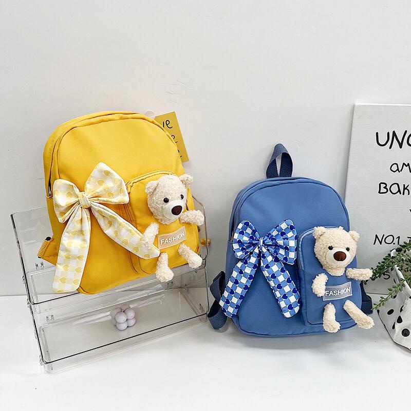 [JUALSEMUA18]Tas Ransel Backpack Boneka Mickey Mouse &amp; Minnie Mouse/Selempang motif Love