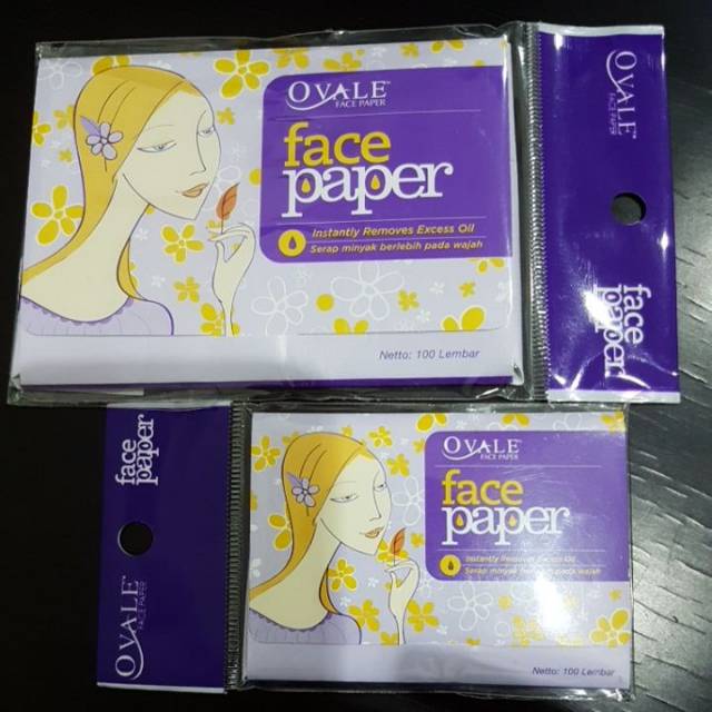 Ovale Face Paper (100sheets)