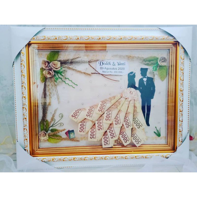 uang mahar. hias mahar. mahar nikah