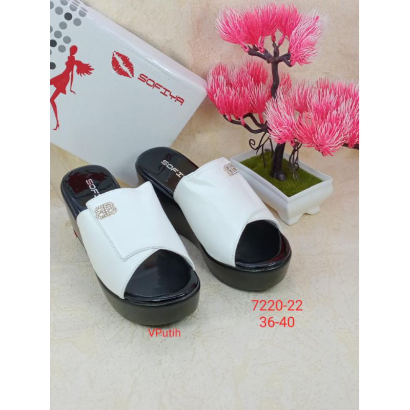 SANDAL WEDGES IMPORT WANITA SOFIYA 7220-23-5