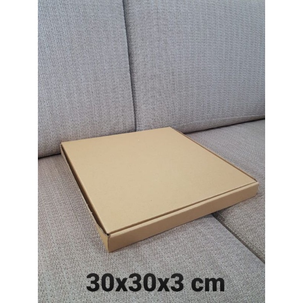 

Kardus Box uk. 30x30x3 cm Kotak Karton De Cut