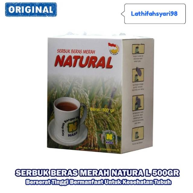 

Serbuk Beras Merah Natural 500 Gram Untuk Diet Sehat