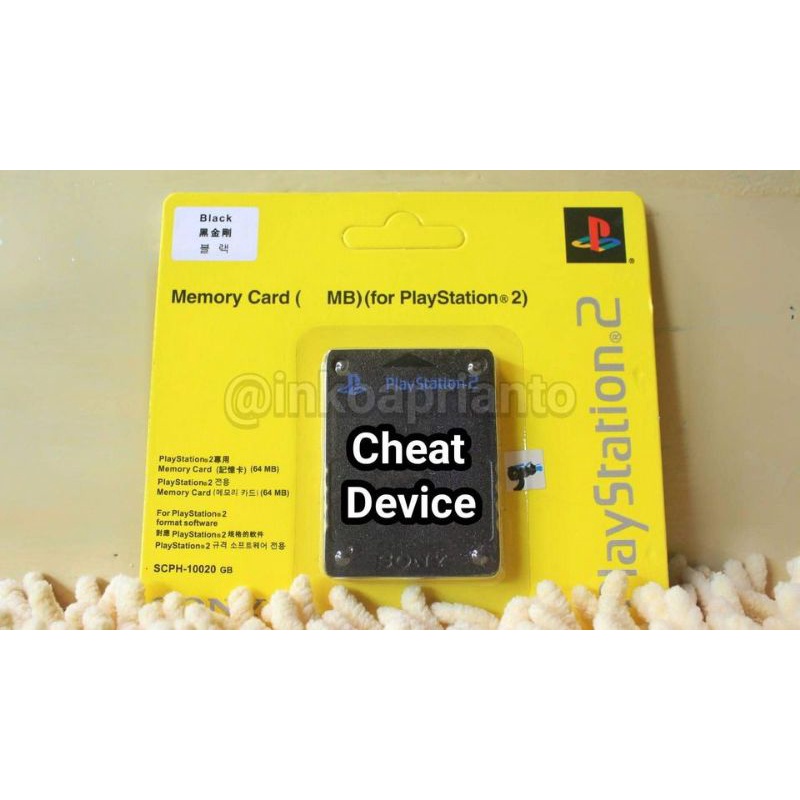 Jual Memory Card PS2 Cheat Device Shopee Indonesia