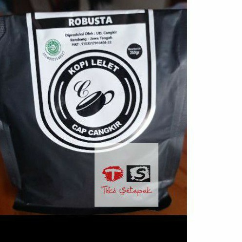 

Kopi Robusta Lasem 250gr - Bubuk untuk Espresso - Coffe Pot - French Press