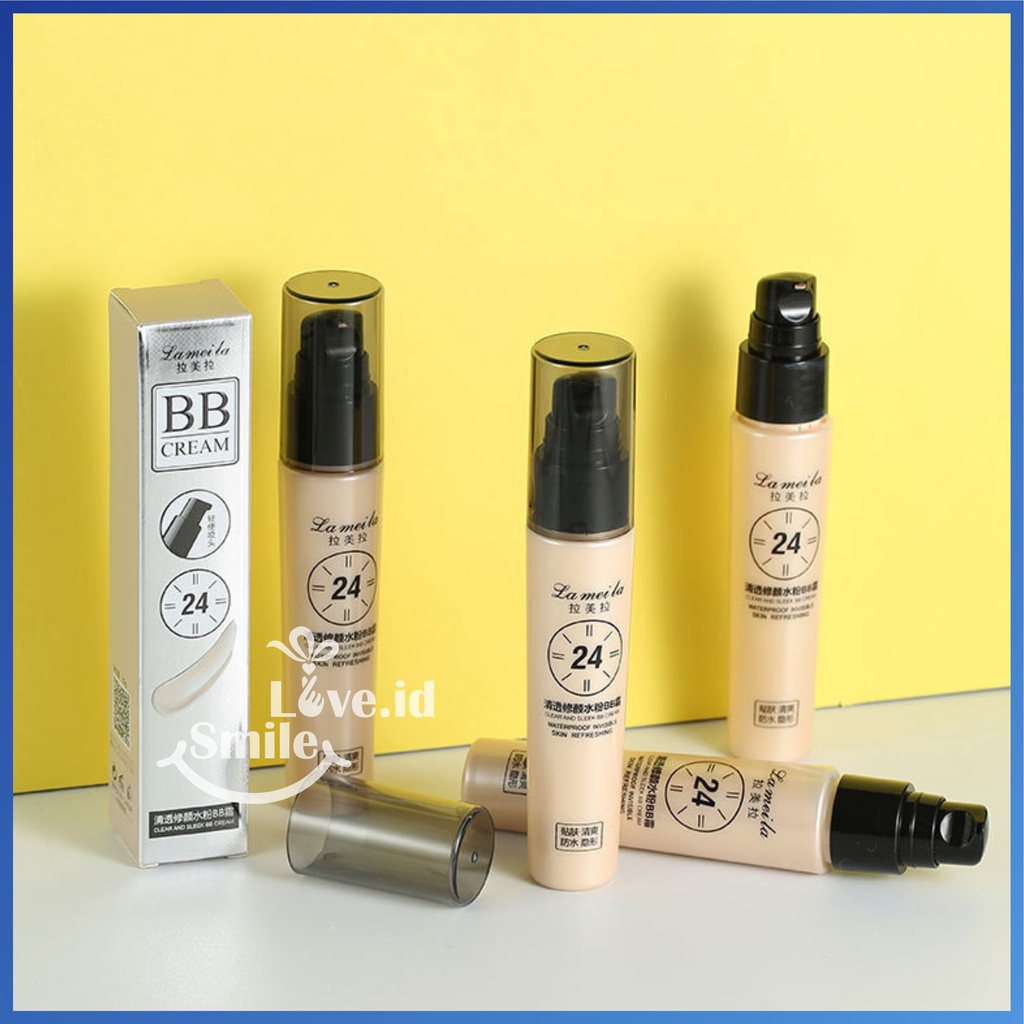 LAMEILA New BB Cream Clear and Sleek 30ml Slim Type Super Wearing Liquid Foundation Makeup L35