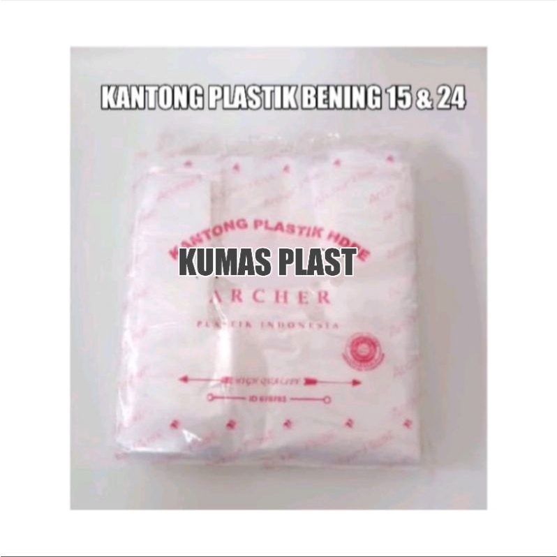 Kantong Plastik / HD Bening 15 & 24