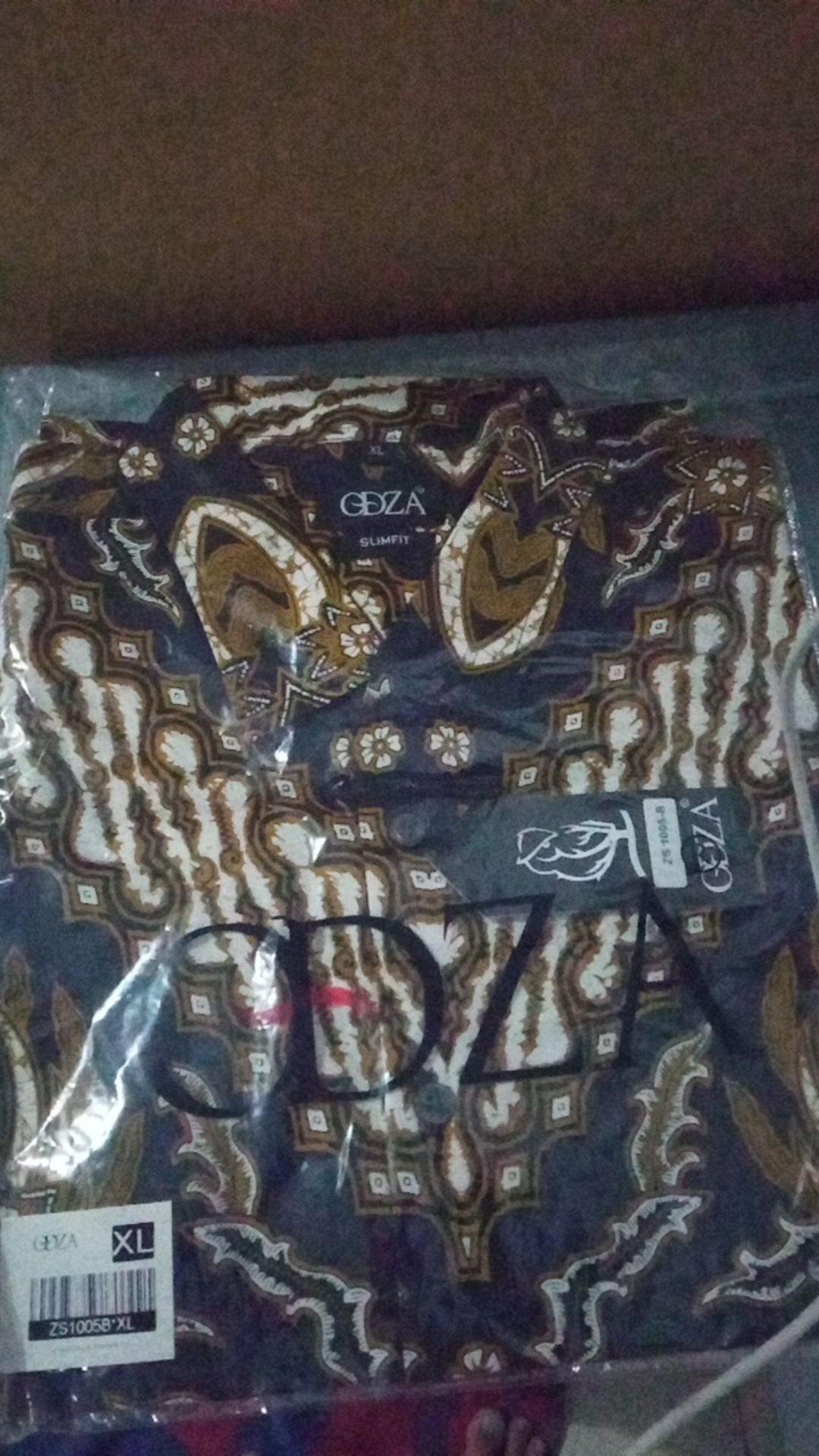 Odza Baju Kemeja Batik Slim Fit Modern Pria Atasan Batik Solo Pekalongan Daremba