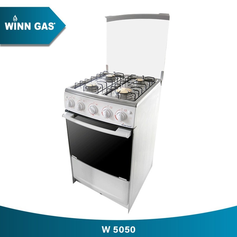 Kompor gas Freestanding 4 tungku + Oven WINN GAS W-5050