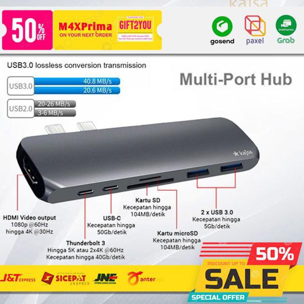 Jualan Converter Adapter Dongle Usb Type C Macbook Pro Air M1 20 18 19 20 21 Bagus