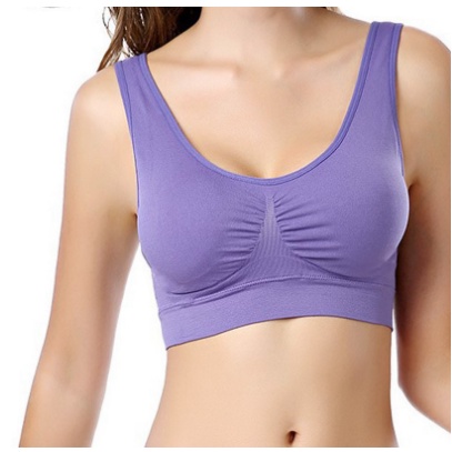 GENIE BRA Dengan CUP BUSA PAD Sport Bra Pakain Dalam Wanita Dewasa Remaja 3 PCS Original di Jamin Nyaman di Pakai