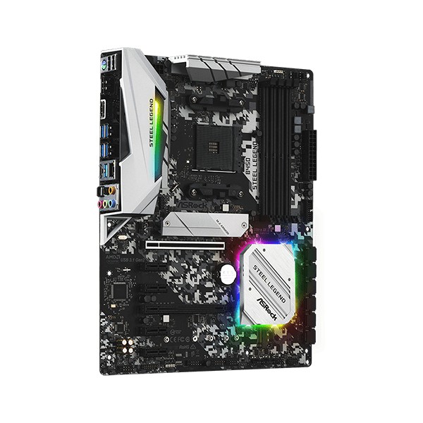 Asrock B450 STEEL LEGEND - Socket AM4 ATX Motherboard