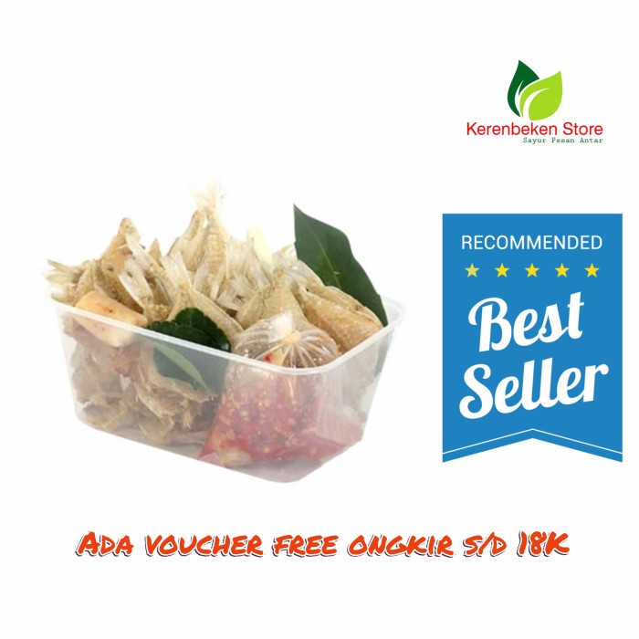 

paket balado ikan asin kapasan