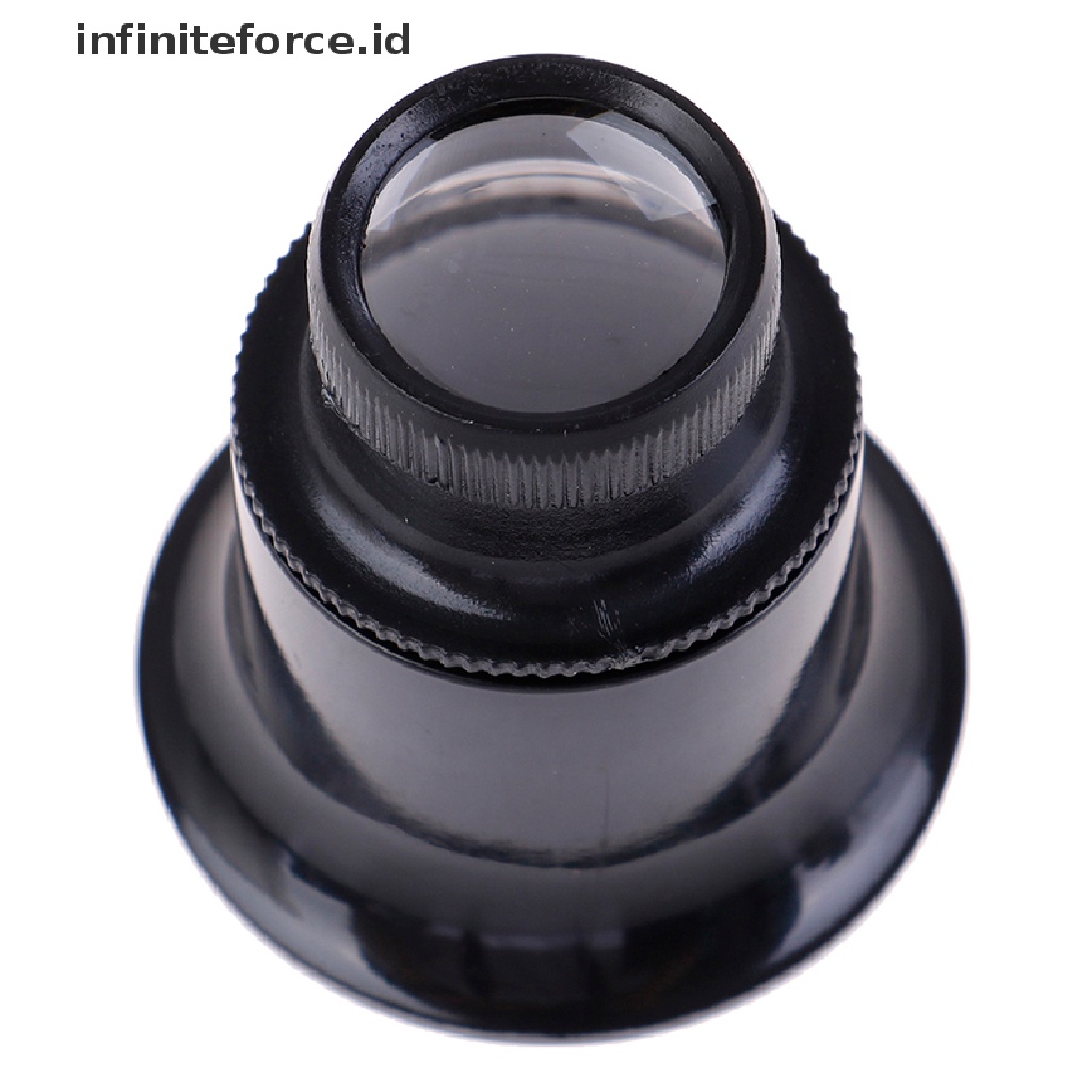 (Infiniteforce.Id) Kaca Pembesar 20x Untuk Reparasi Jam Tangan / Perhiasan