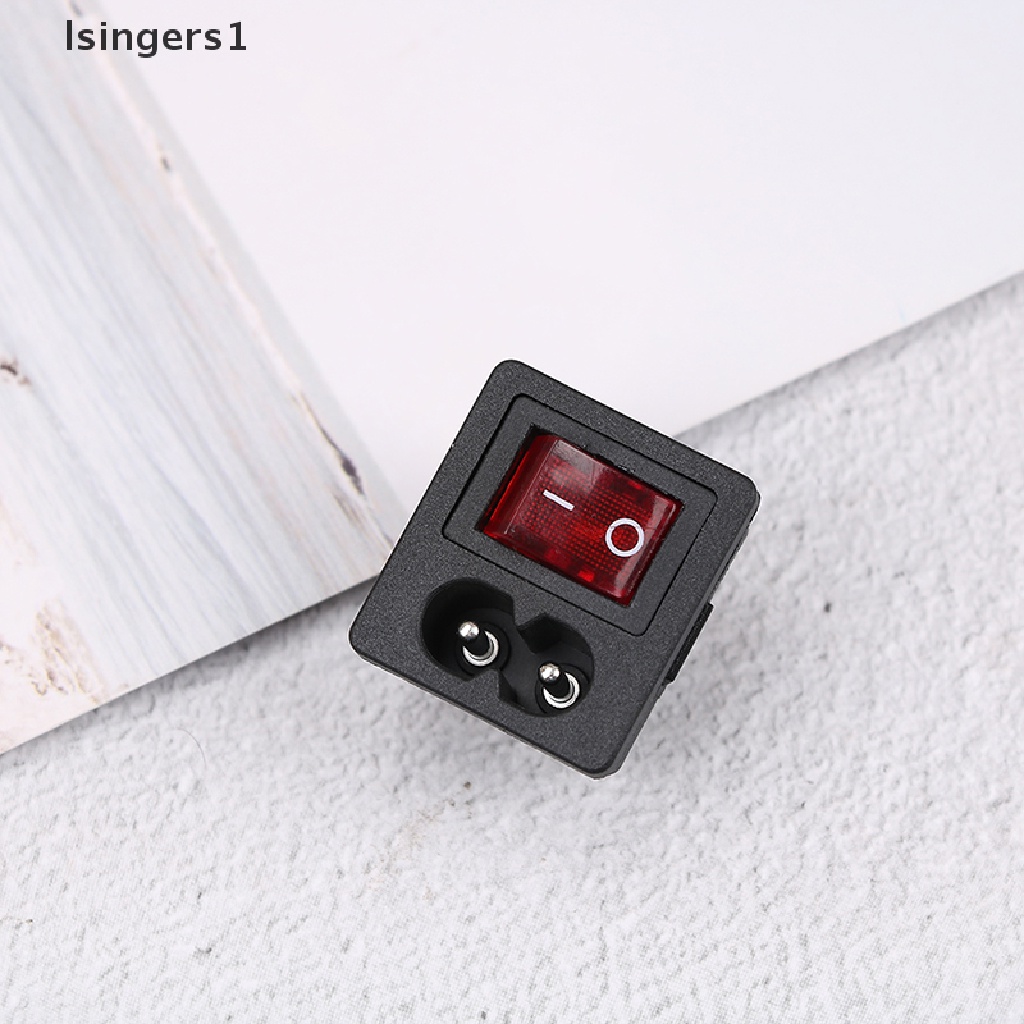 (lsingers1) Saklar rocker switch ON-OFF 250V 10A Untuk Lampu