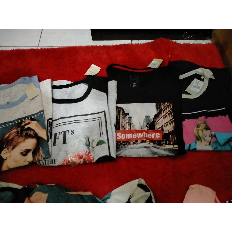 kaos lengan panjang tzone branded matahari