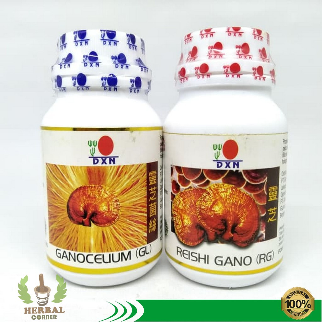 Daxen Ganoderma Dxn - Rg Gl detox  90 Kapsul Produk Ori 100%