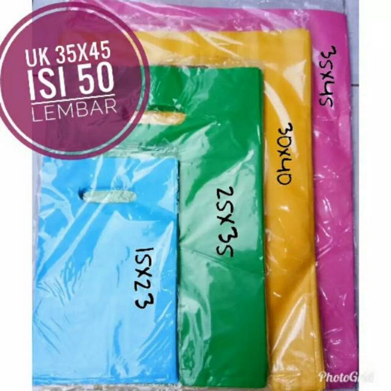 

plastik.olshop plastik packing polos ukuran 35 x 45