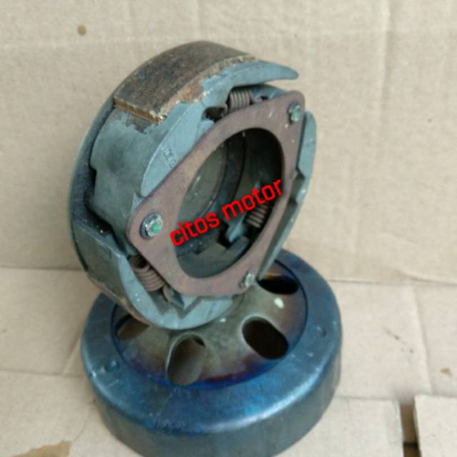 Paket hemat kampas ganda dan dudukanya plus mangkok ganda beat fi esp All new beat street exedy