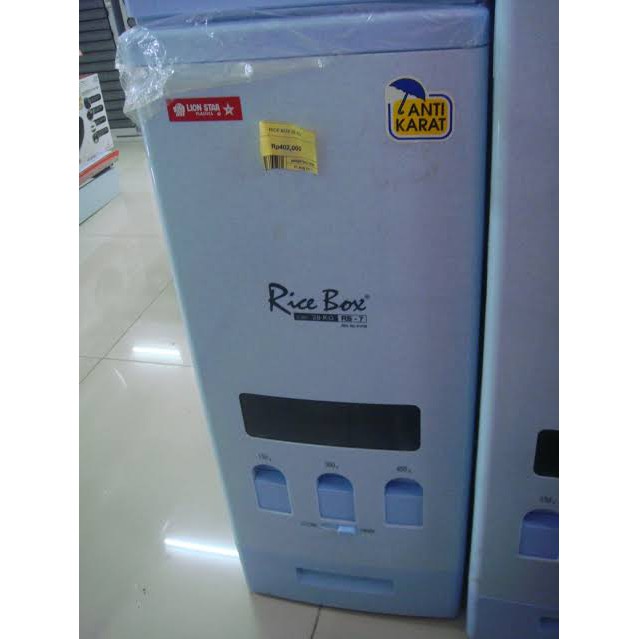Rice Box 28 KG RB-7 Lion Star Tempat penyimpanan Beras