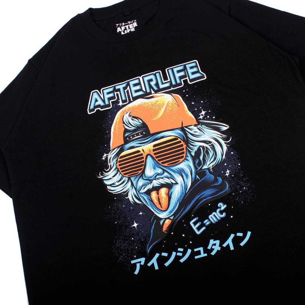 AFTERLIFE - Tshirt  Albert Einstein Black | 21049A