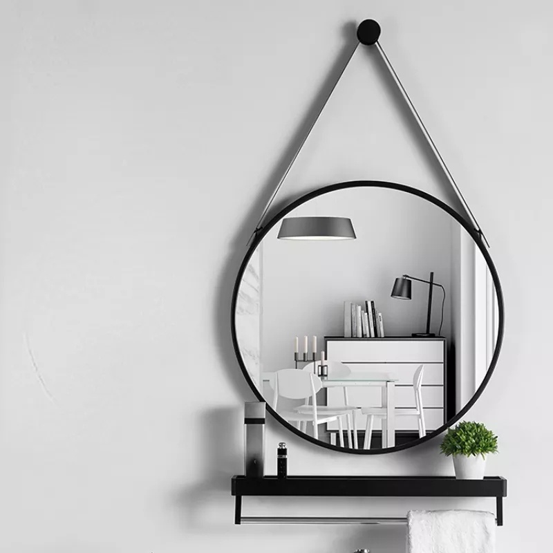 Hanging Mirror Nordic Style-Bathroom Mirror